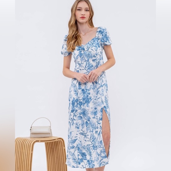 BY THE RIVER MIDI DRESS - Picture 8 of 15